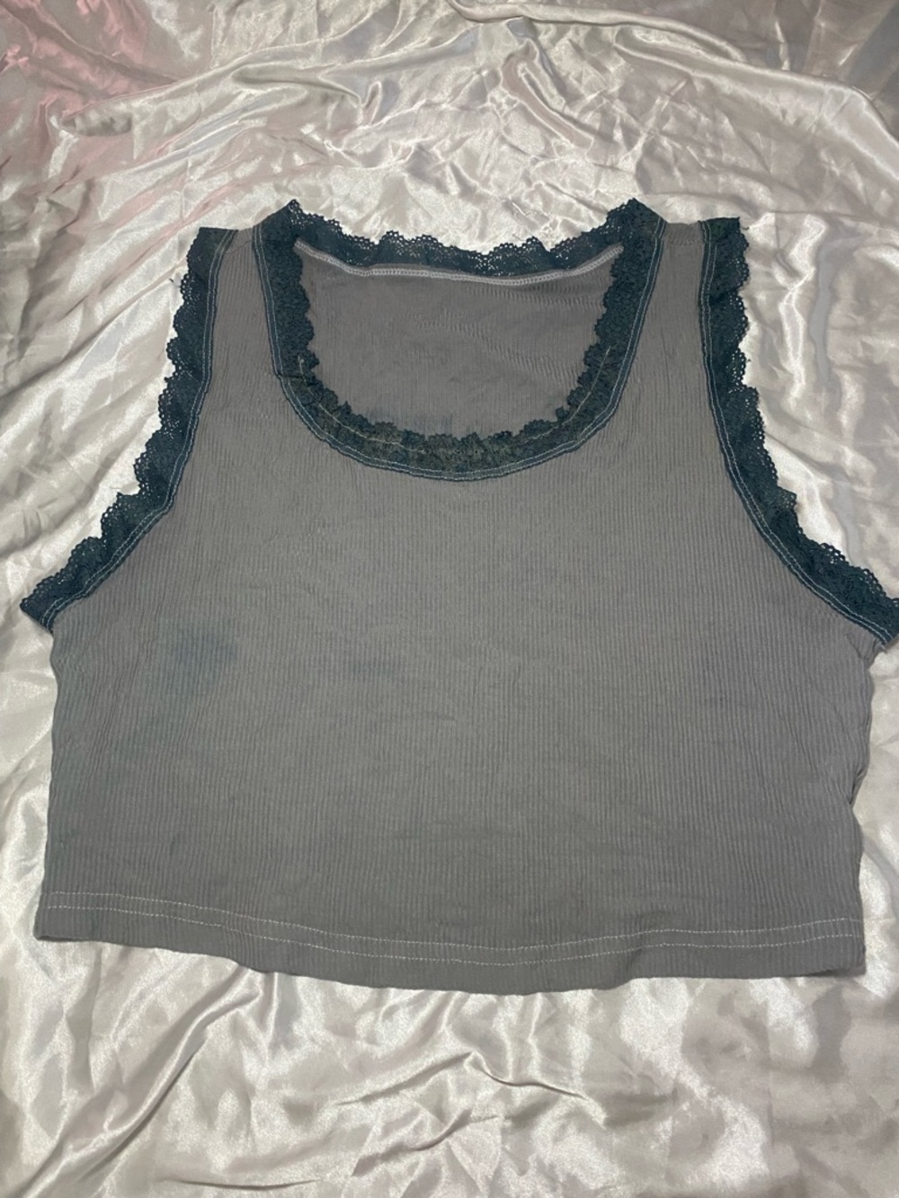 🔥flowy crop top tank